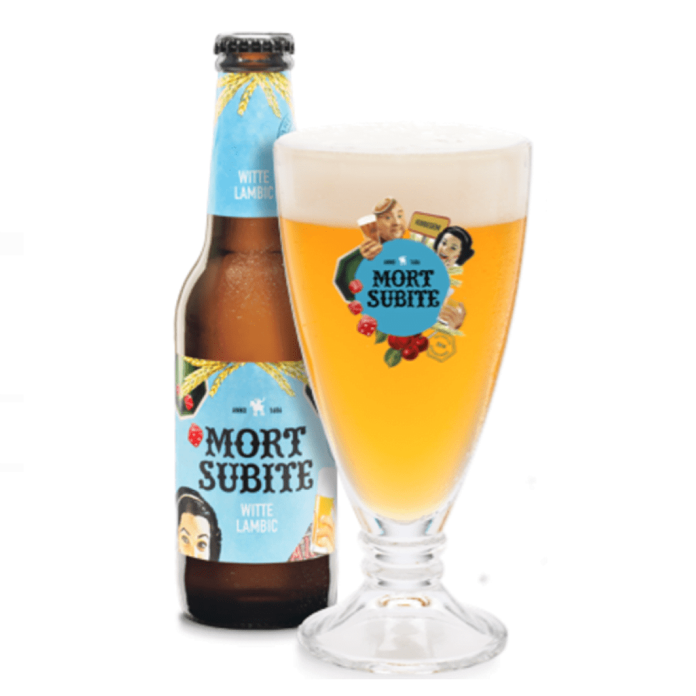 Mort Subite Witte Lambic Belgisch bier