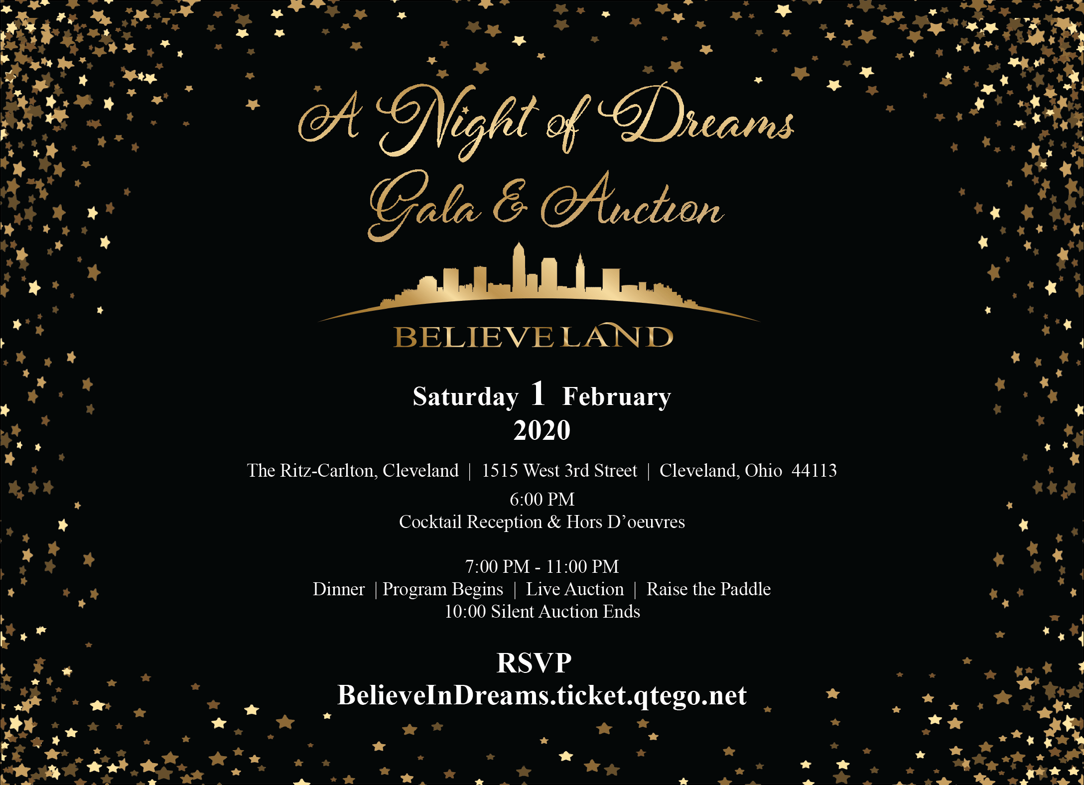 A Night of Dreams Gala & Auction Believe in Dreams