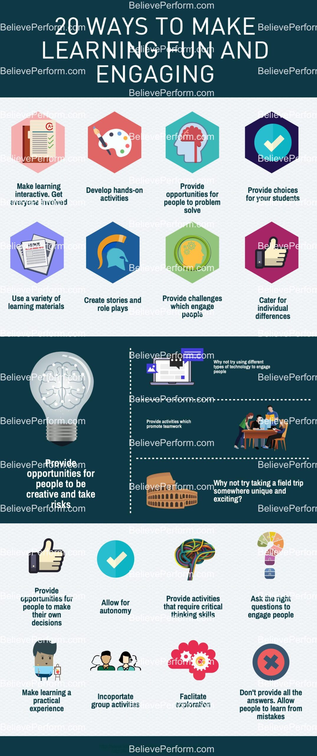 20 ways to make learning fun and engaging BelievePerform The UK's leading Sports Psychology