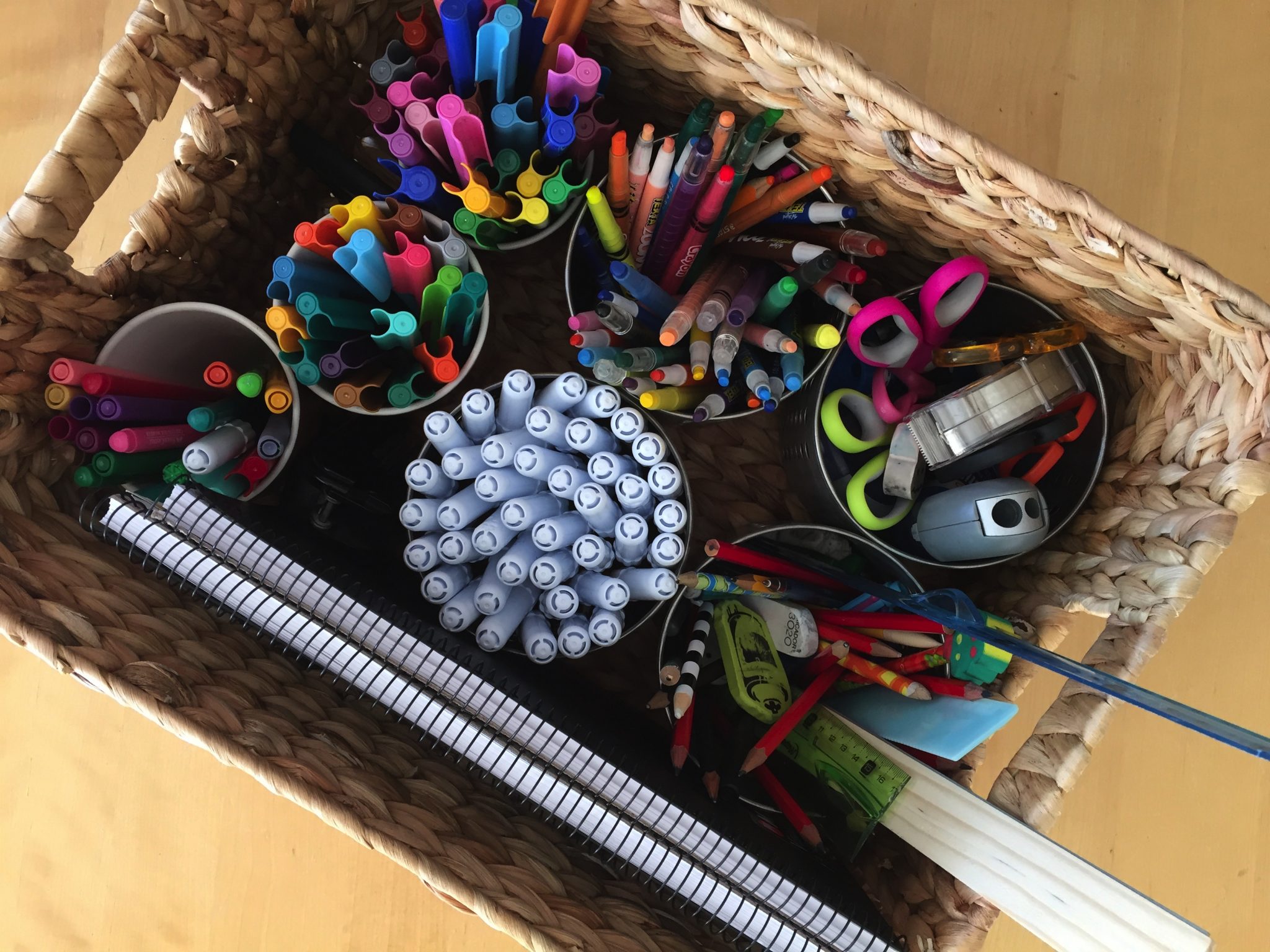 b. homework basket Belinda Norton