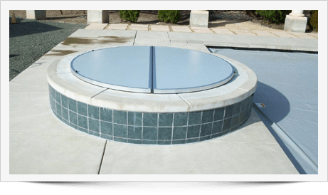 Infinity 4000 pool cover coping detail aluminm extrusion - verloud
