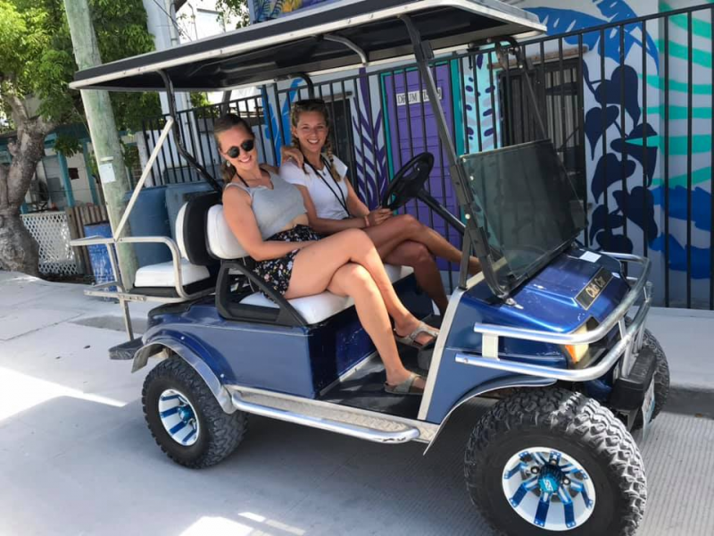 Sam's Golf Cart Rentals in San Pedro, Belize Ride with the best
