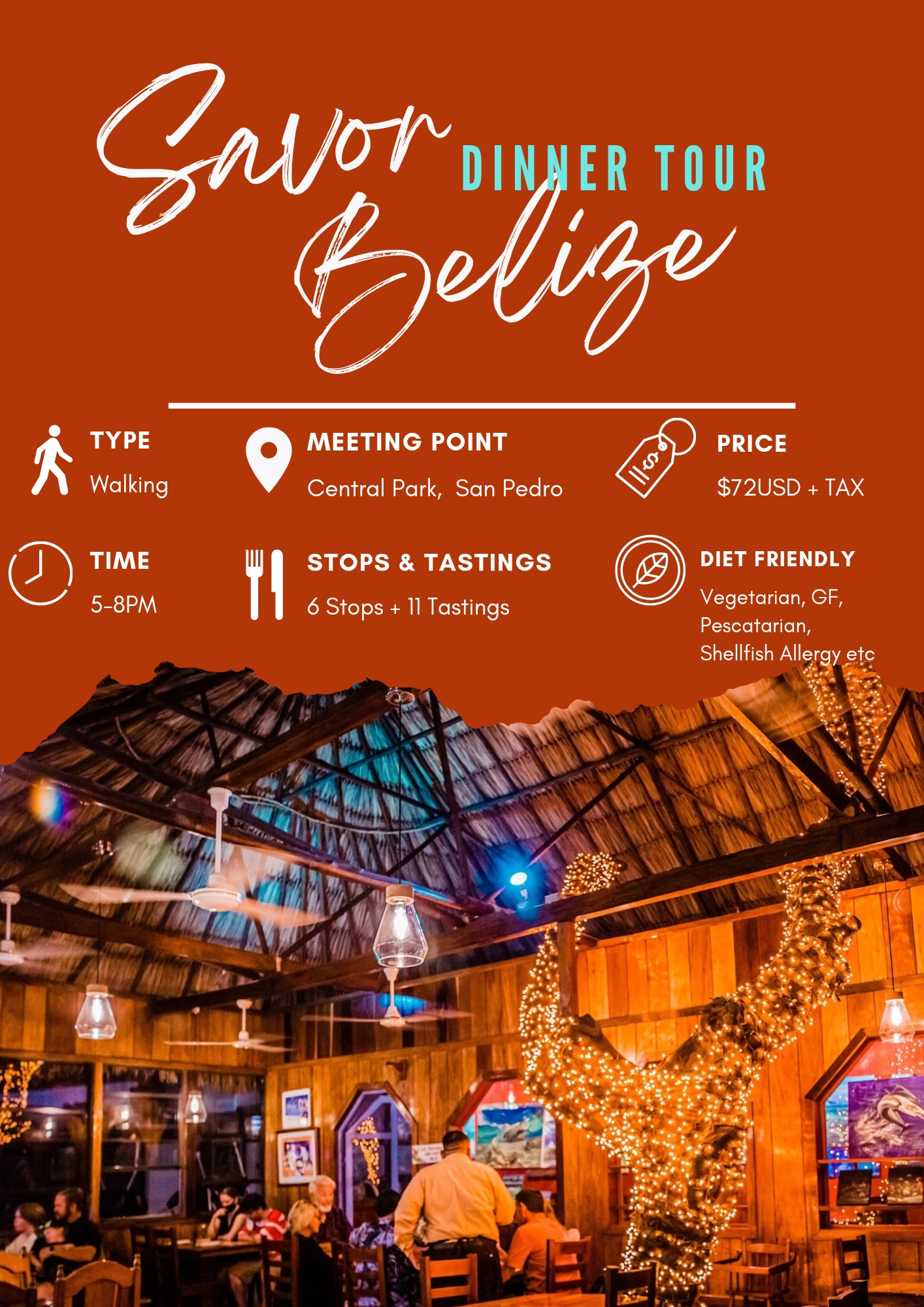 Belize Food Tours San Pedro Food Tour in Ambergris Caye