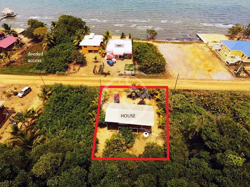 Sea View Home in Phase 2 False Sittee Point, Hopkins Belize Realty and Relocation Services