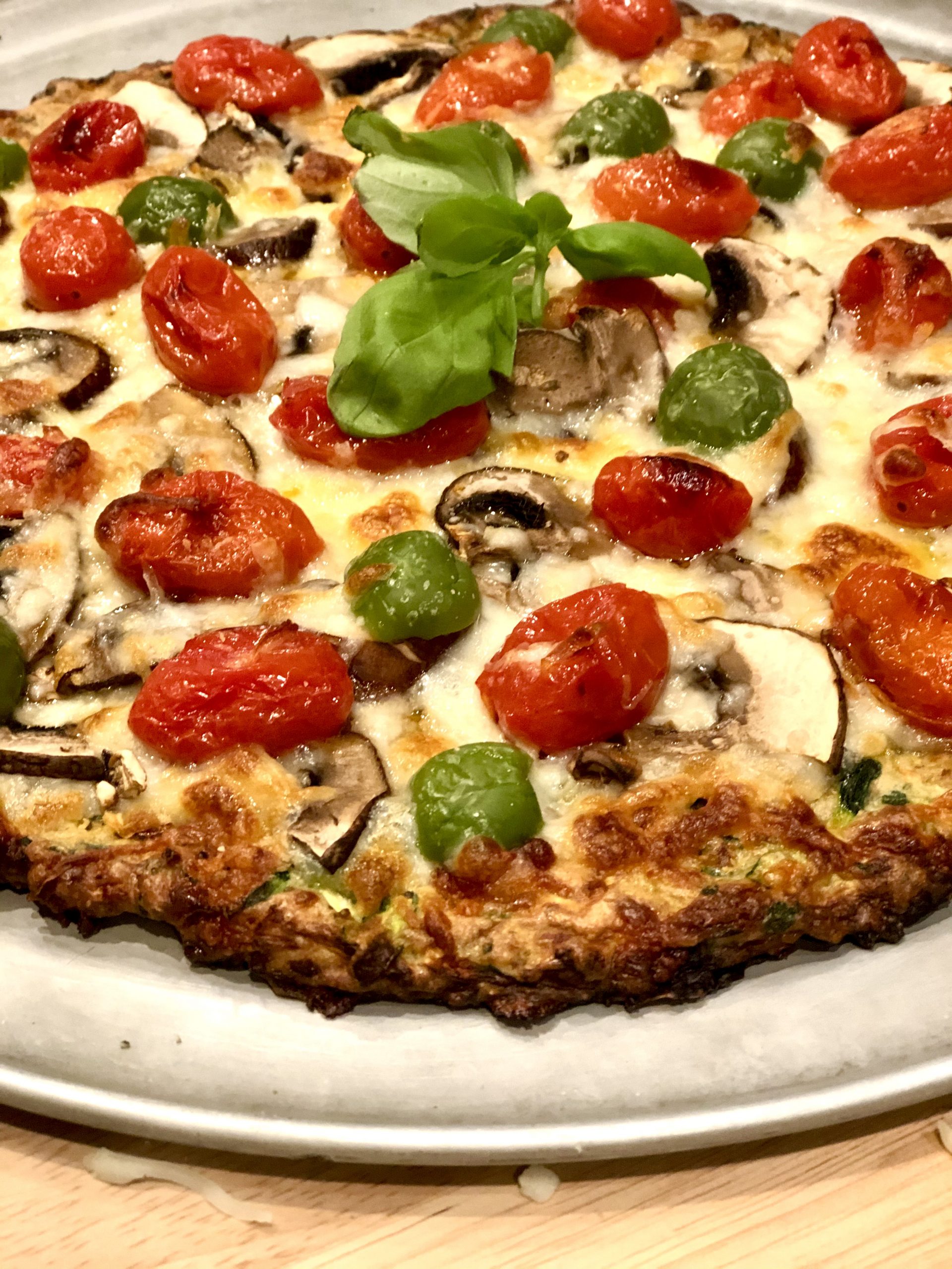 Gluten Free Zucchini Pizza Crust Bella Bistro Culinary Studio