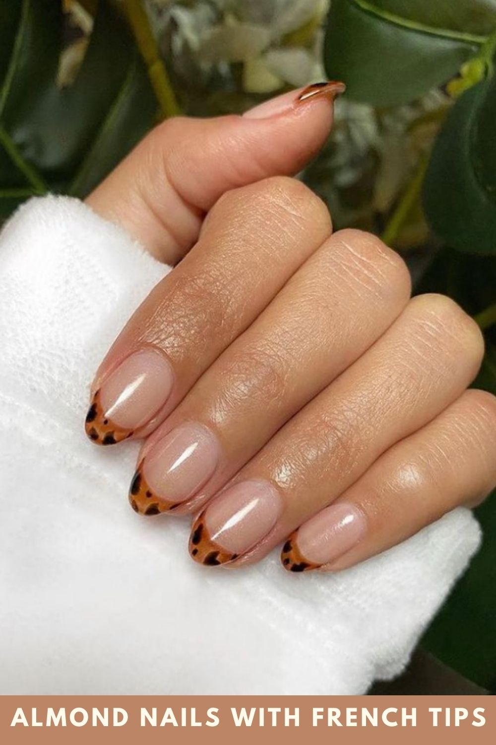 Almond nails with French tips Designs Perfect For women