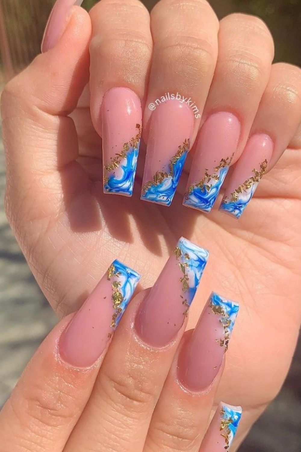 40+ Fresh summer beach nails for 2021 vacation