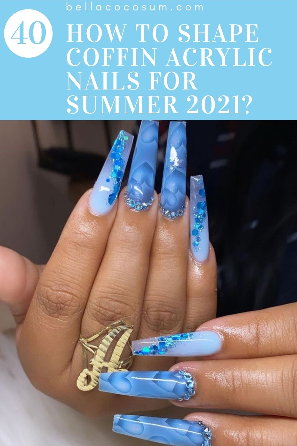 How To Shape Coffin Acrylic Nails For Summer 2021? Page 4 of 5