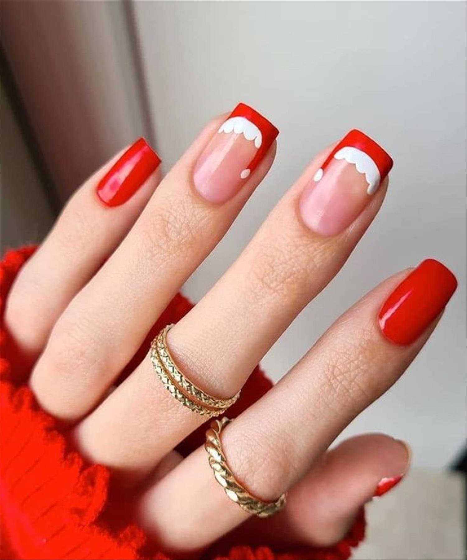 44 Best Holiday & Christmas nail trend 2021 You'll love Page 3 of 5