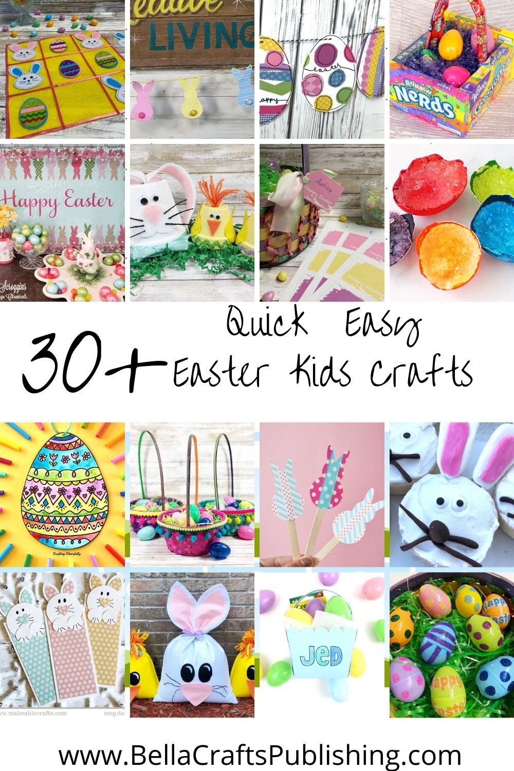 30+ Quick and Easy Easter Crafts for Kids Bella Crafts Publishing