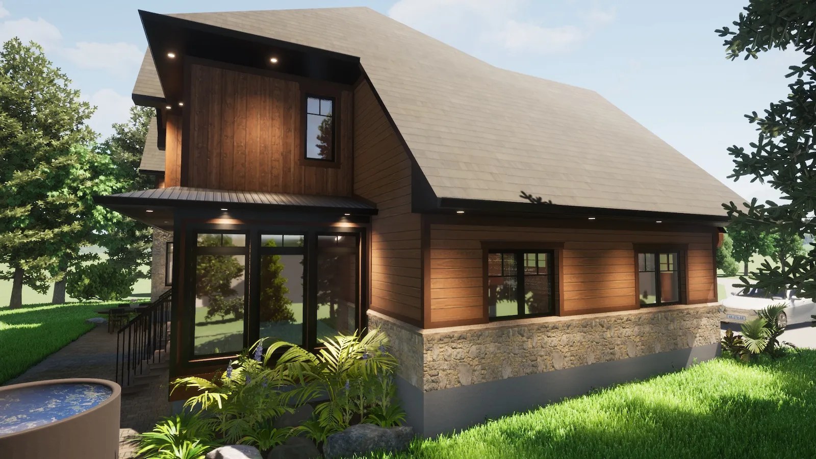 Big Rideau Lake Waterfront Home Bell+Associates Architecture