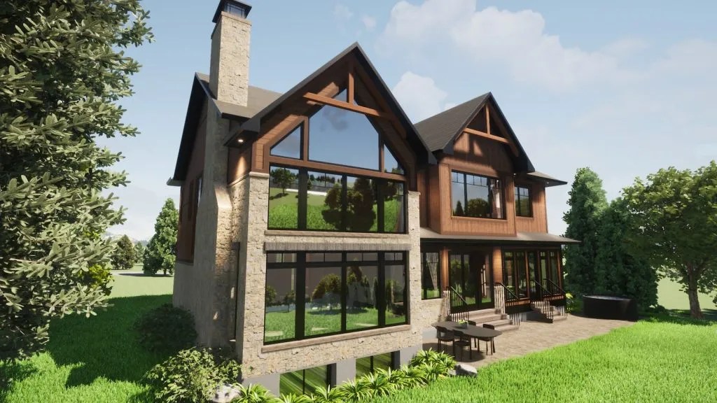 Big Rideau Lake Waterfront Home Bell+Associates Architecture