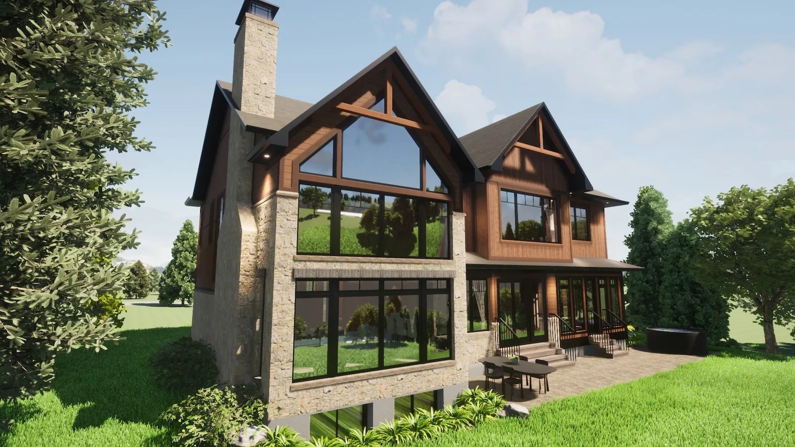 Big Rideau Lake Waterfront Home Bell+Associates Architecture