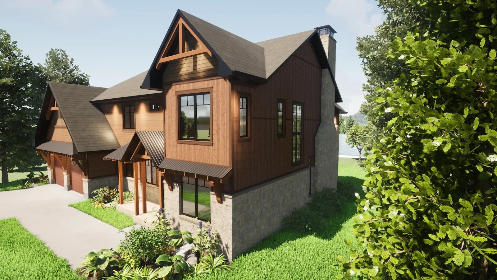 Big Rideau Lake Waterfront Home Bell+Associates Architecture