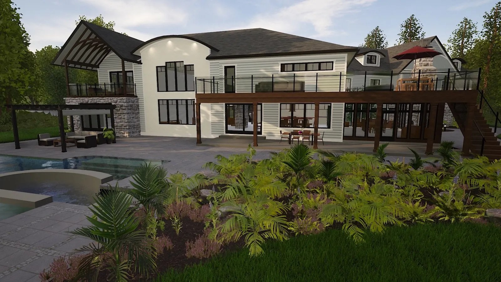 Kanata Custom Estate Home Modern Craftsman with a Hint of