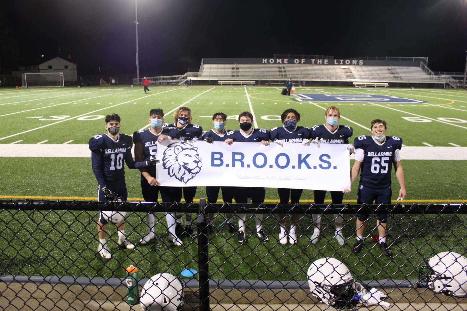 Football plays for B.R.O.O.K.S. The Bellarmine Prep Lion
