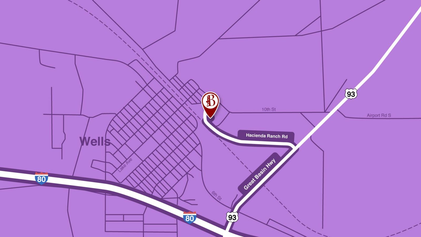 BellasMap Bella's Hacienda Brothel Wells, Nevada