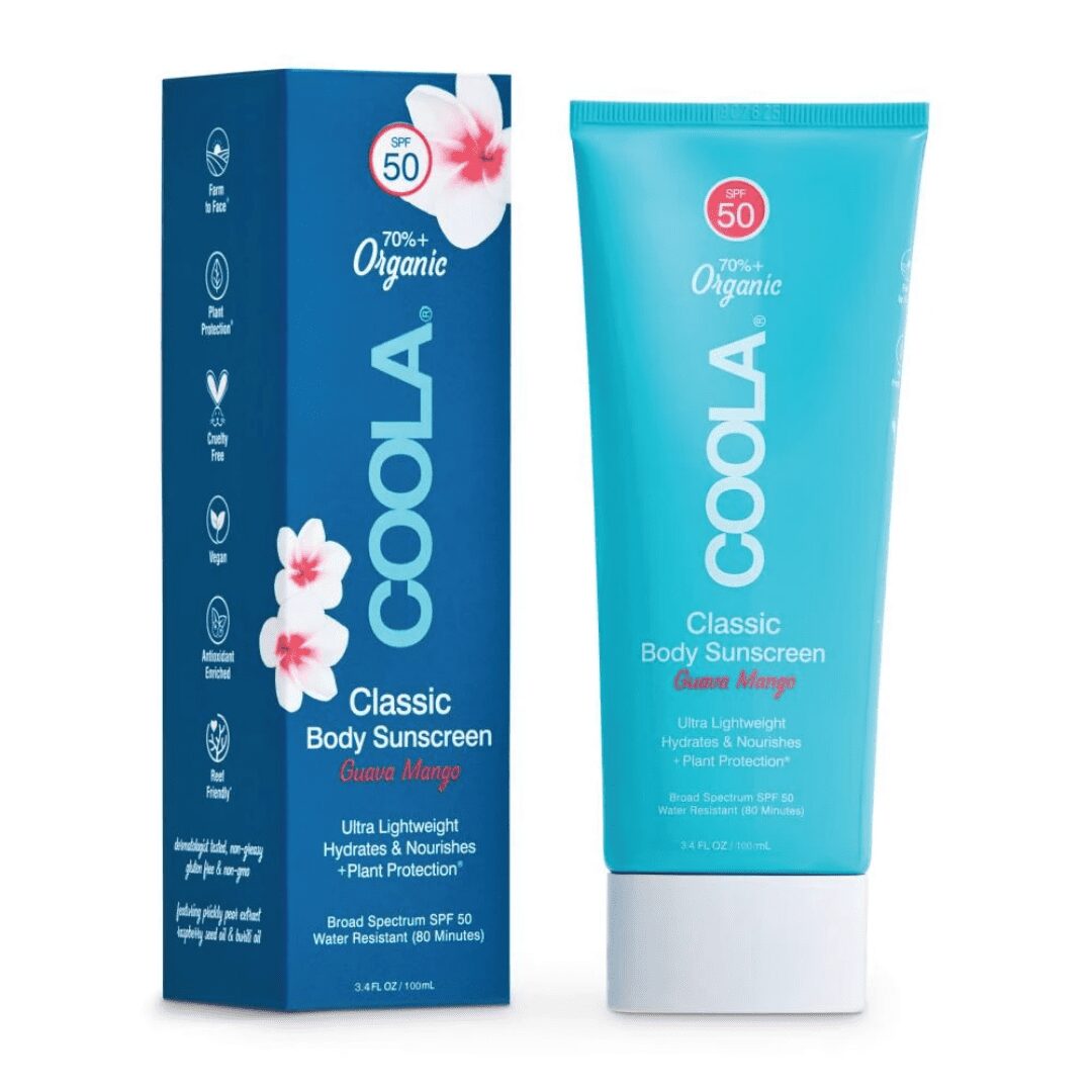 Body Organic Sunscreen SPF 50 Organic Sunscreen Lotion