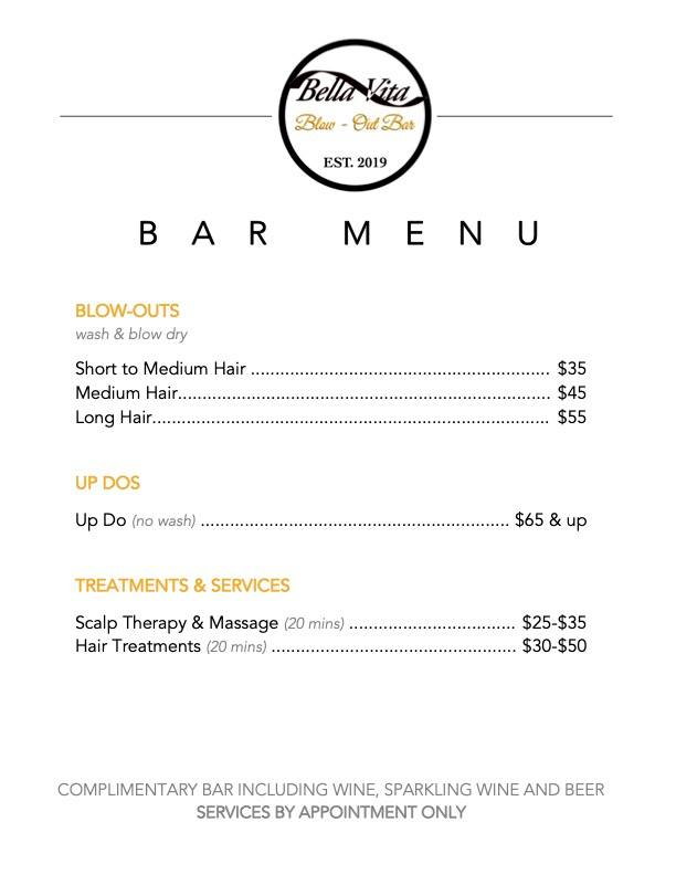 Bella Vita Salon BlowOut Bar