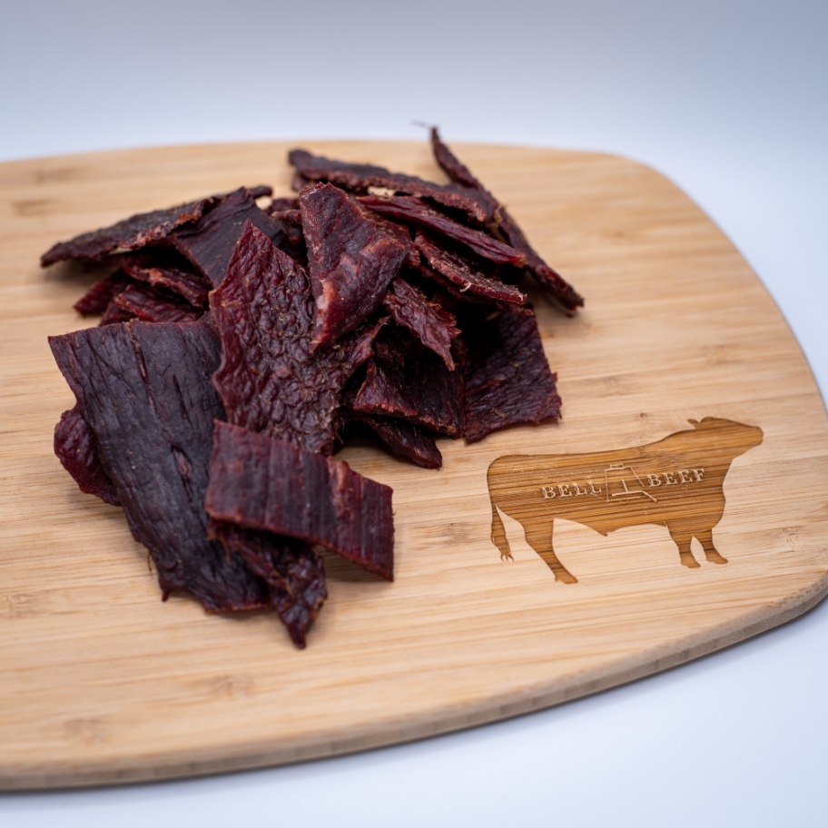 Garlic & Black Pepper Beef Jerky Bell Beef
