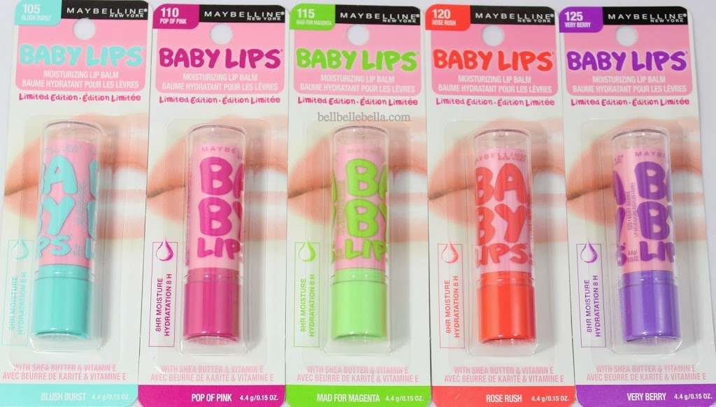 New! Maybelline Baby Lips Pink’d Collection for Spring 2014 BellBelleBella