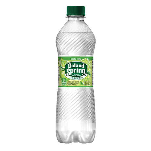 Poland Spring Sparkling Water zesty lime Bell Beverage