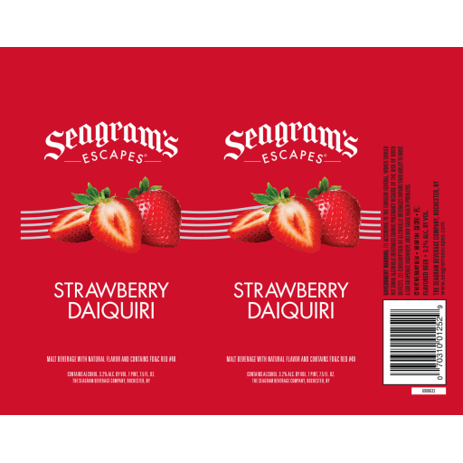 Seagrams Strawberry Daquiri Bell Beverage