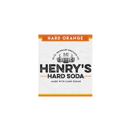 Henry's Hard Orange Soda Bell Beverage