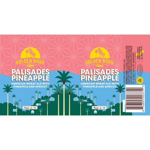 Golden Road Palisades Pineapple Bell Beverage