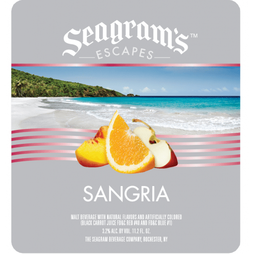 Seagram Sangria Bell Beverage
