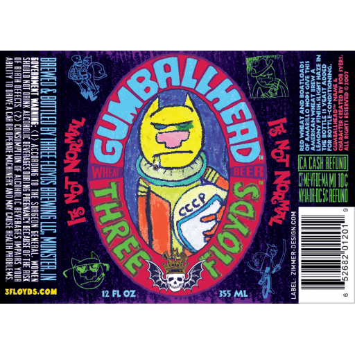 Three Floyd's Gumballhead Bell Beverage