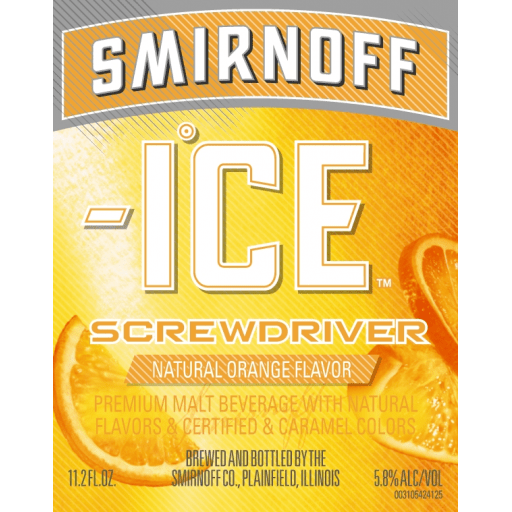 Smirnoff Screwdriver Bell Beverage