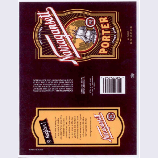 Narragansett Porter Bell Beverage