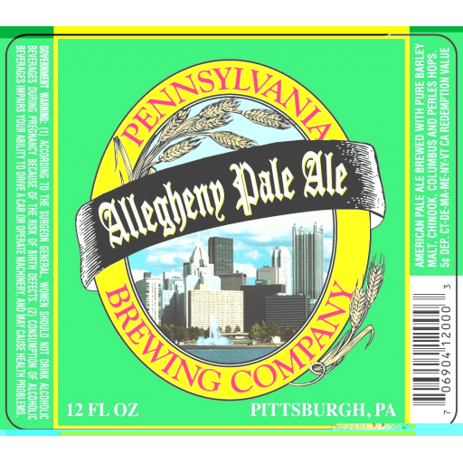 Penn Allegheny Pale Ale Bell Beverage