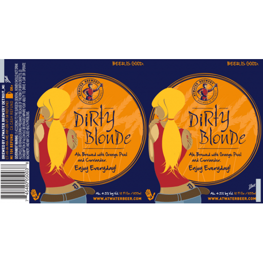 Atwater Dirty Blonde Ale Bell Beverage