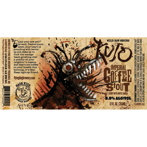 Flying Dog Kujo IMP Coffee Bell Beverage