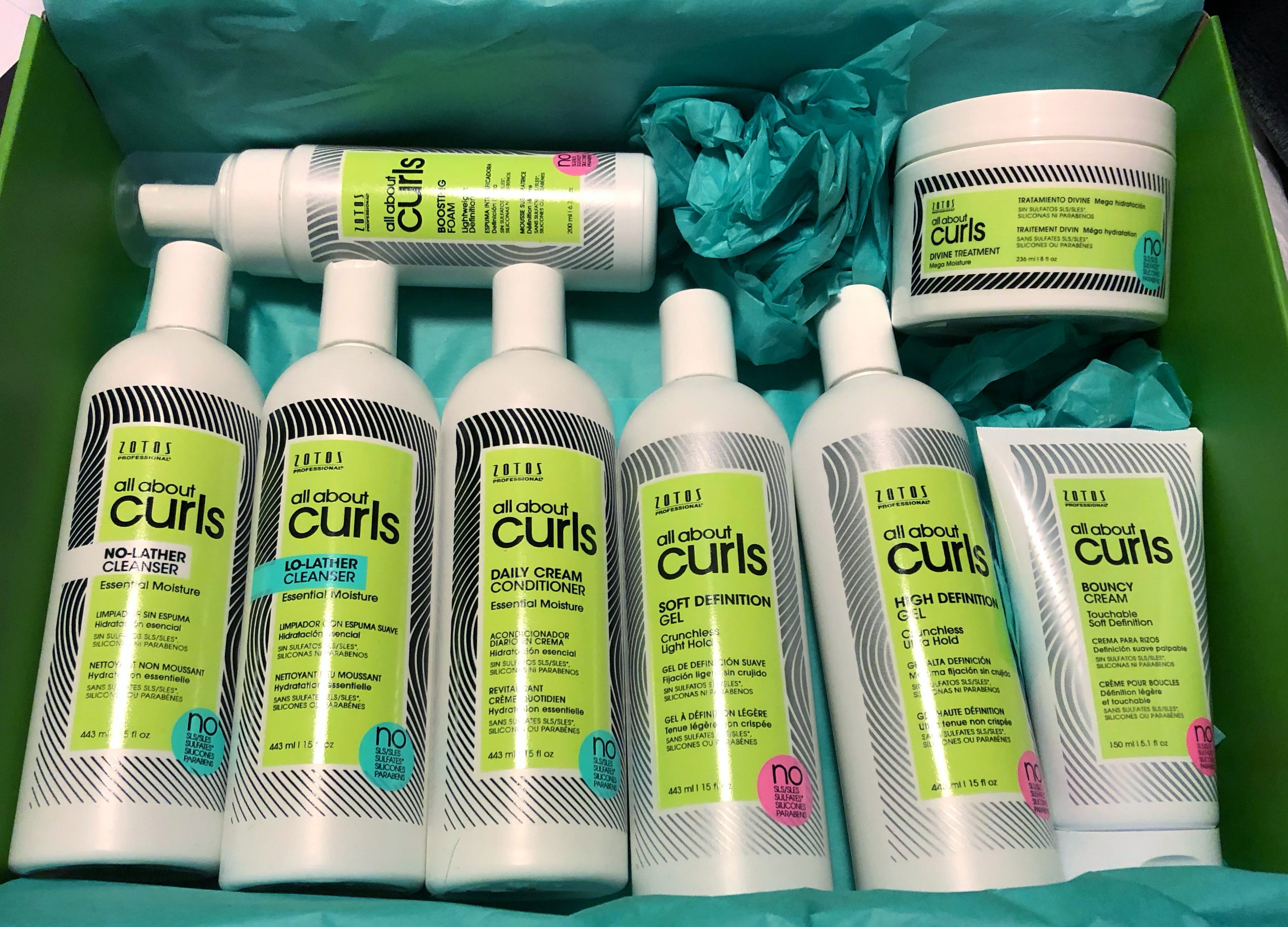 All About Curls Product Line Review