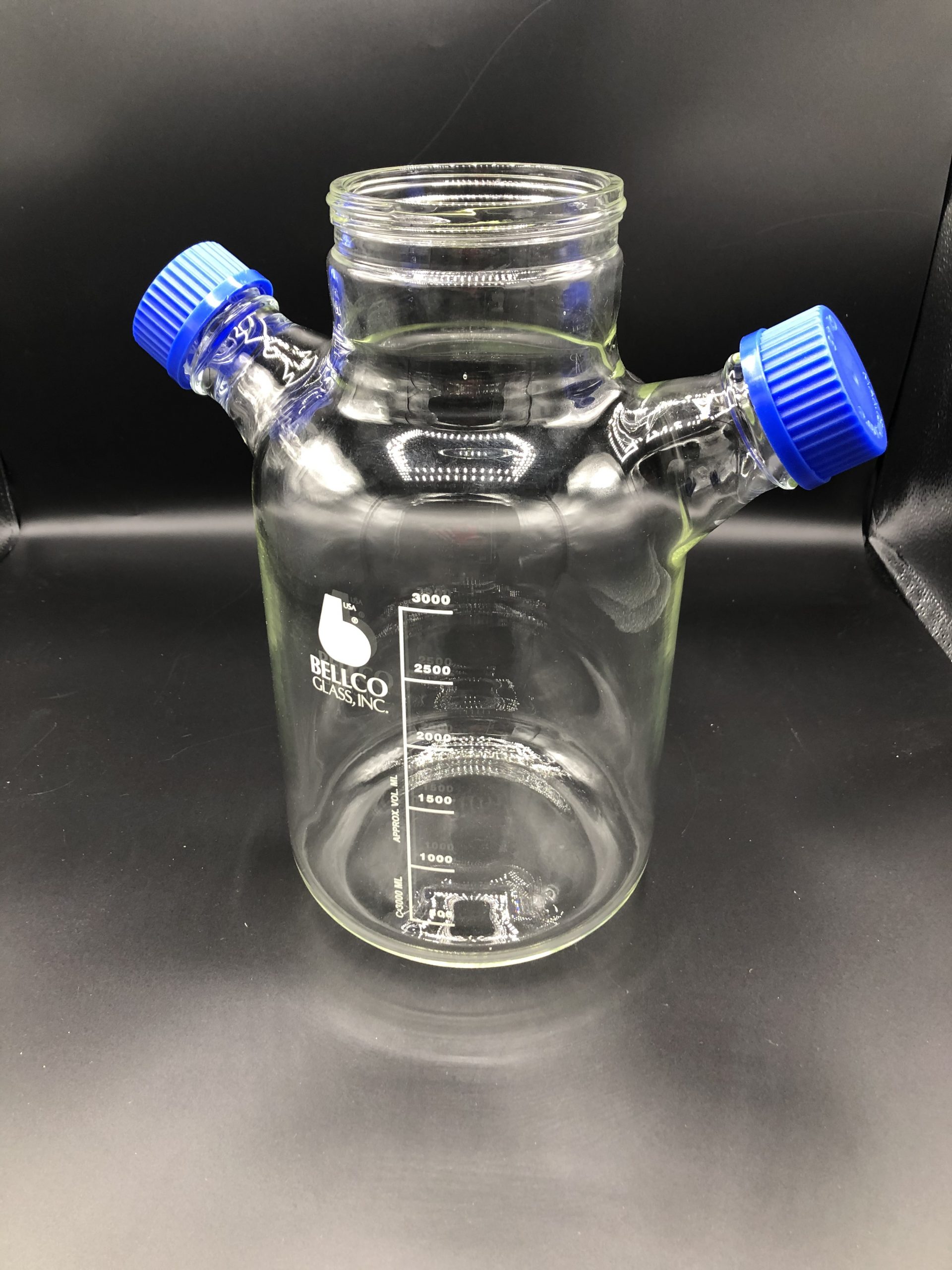 MicroCarrier Spinner Flask Only 3L SKU 196513000 Bellco Glass