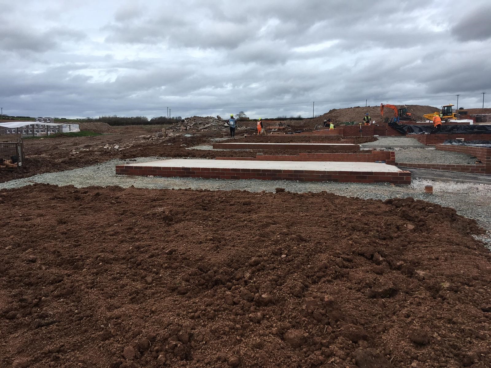 Bloor Homes, The Point at Holmer, Hereford Bell Contracting