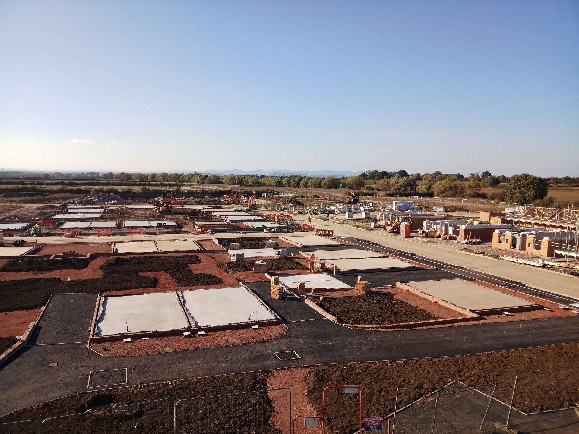 Persimmon Homes, Green Acres, Cleeve Bell Contracting