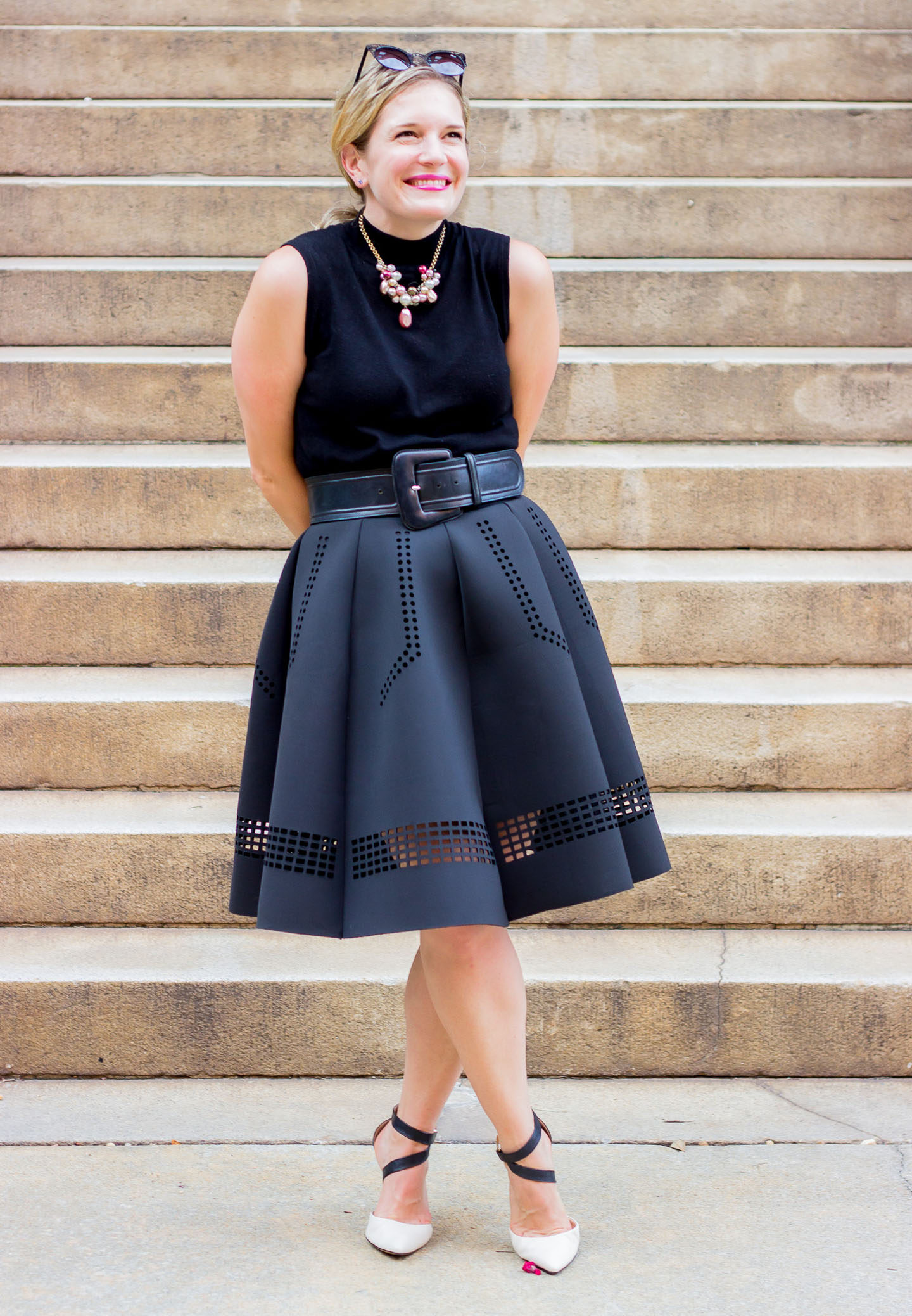 MY POWER SILHOUETTE FIT AND FLARE Belle Meets World