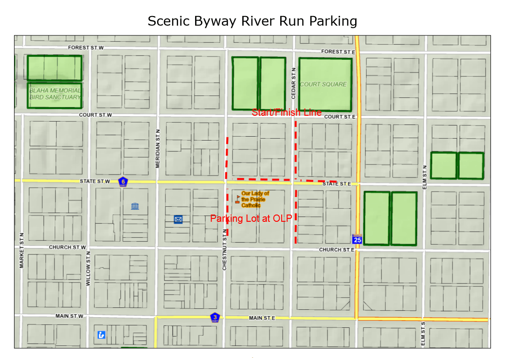 Parking Map Belle Plaine MN Festivals and Events