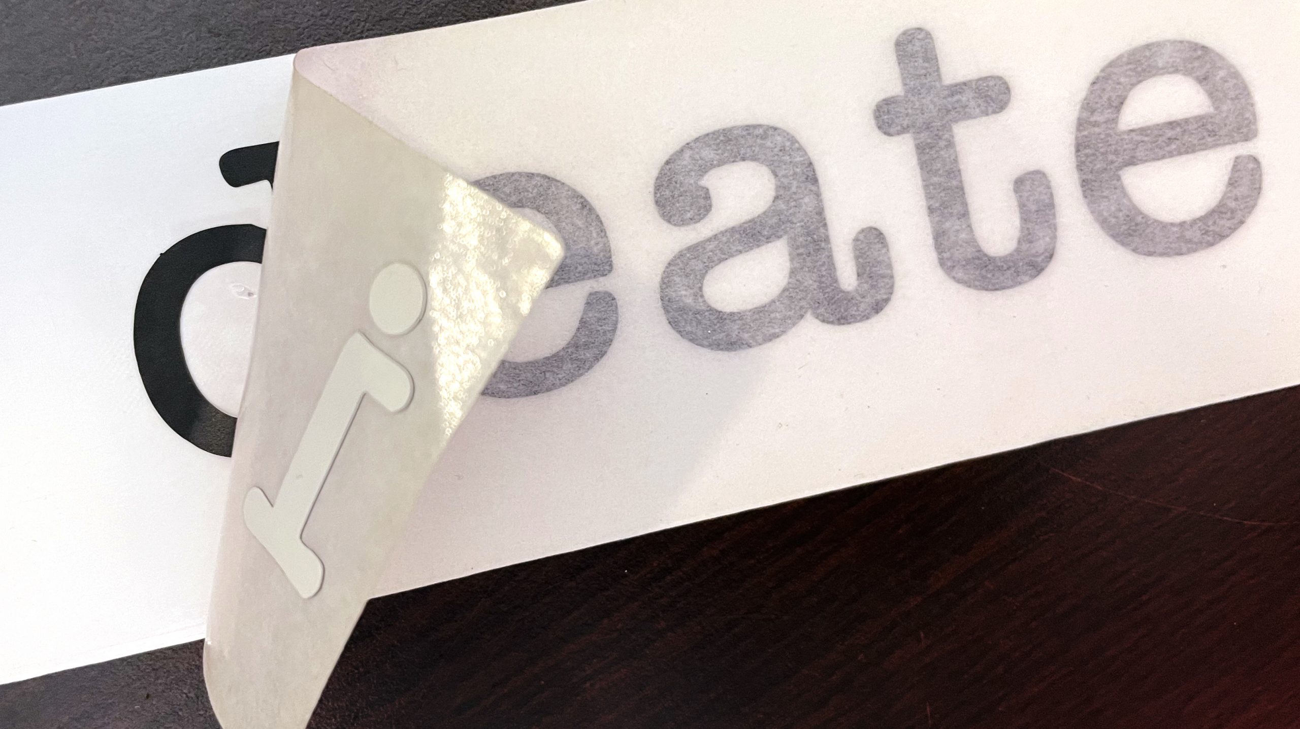 Premium Vinyl Lettering Belle Press