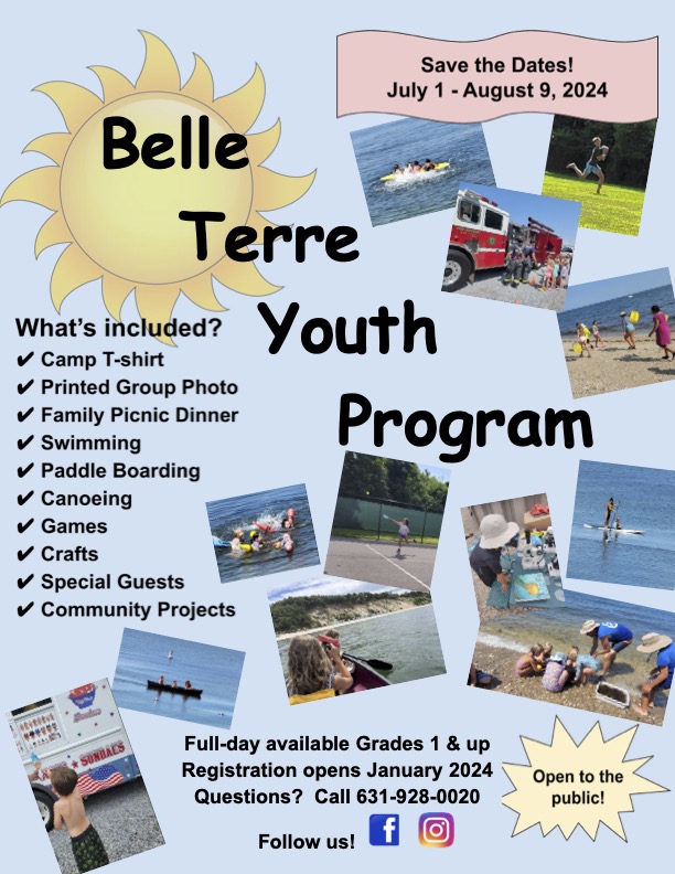 Youth Program The Village of Belle Terre