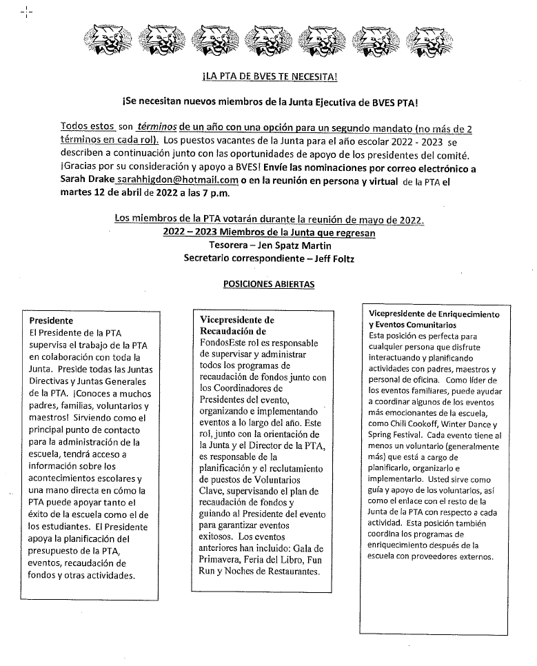 Fcps 2023 Supply List The Bves Pta Needs You! | Belle View Elementary School