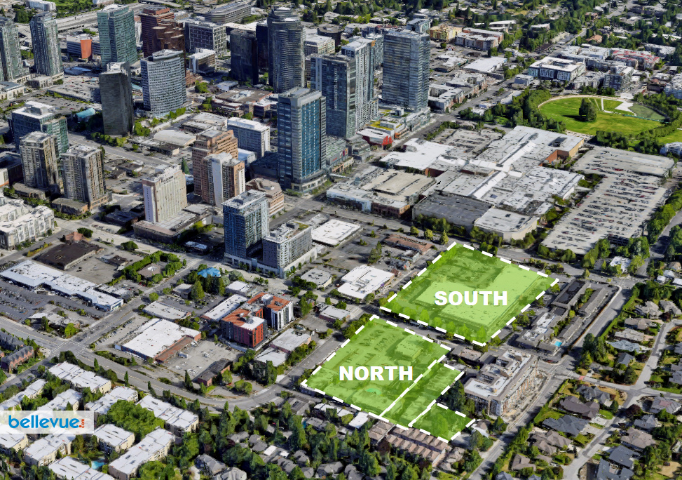Bellevue Beat Pinnacle Bellevue multitower project proposed at QFC
