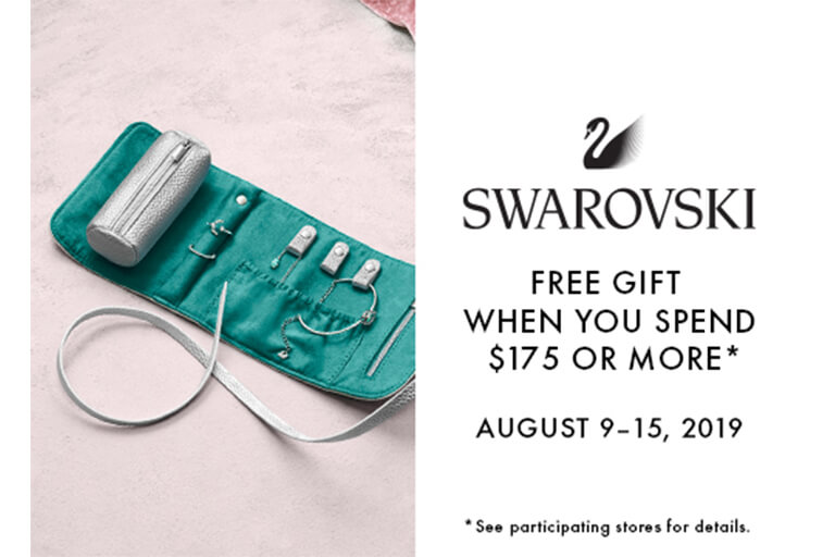 Enjoy a free travel jewelry roll with purchases of 175+ The Bellevue