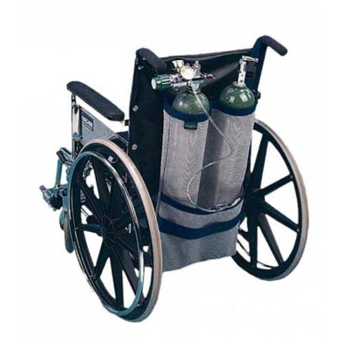 EZAccess Wheelchair Dual Oxygen Tank Pack Bag Bellevue Healthcare