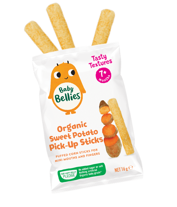 Organic Sweet Potato Pick Up Sticks Baby Bellies