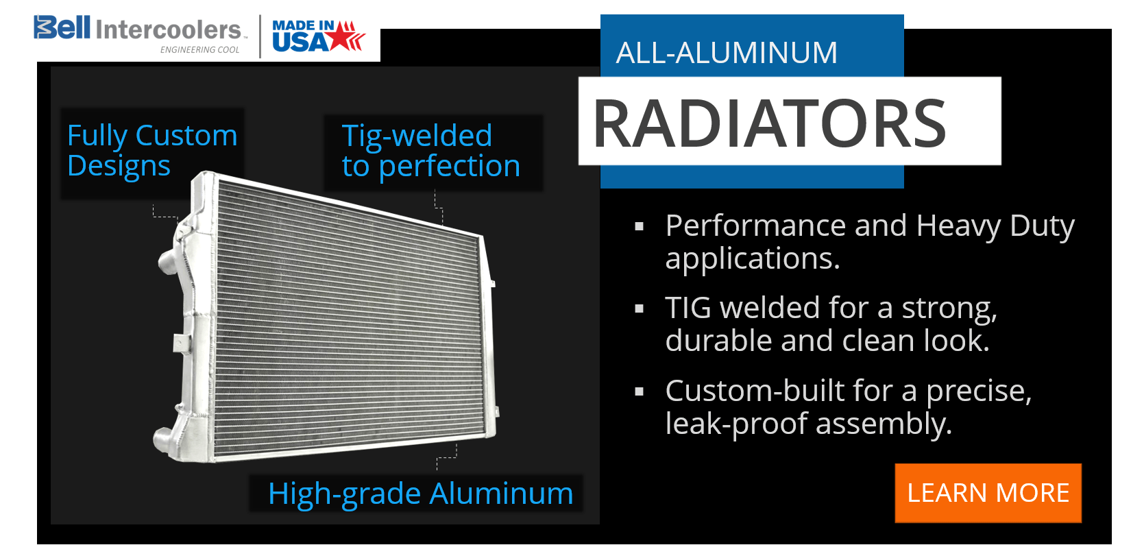 Bell Intercoolers Custom Intercooler and Core Solutions